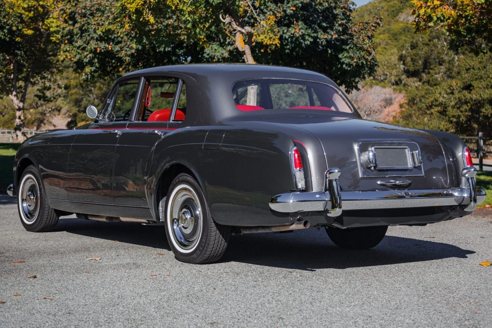 1960 Bentley S2 Continental Flying Spur rear three-quarter view