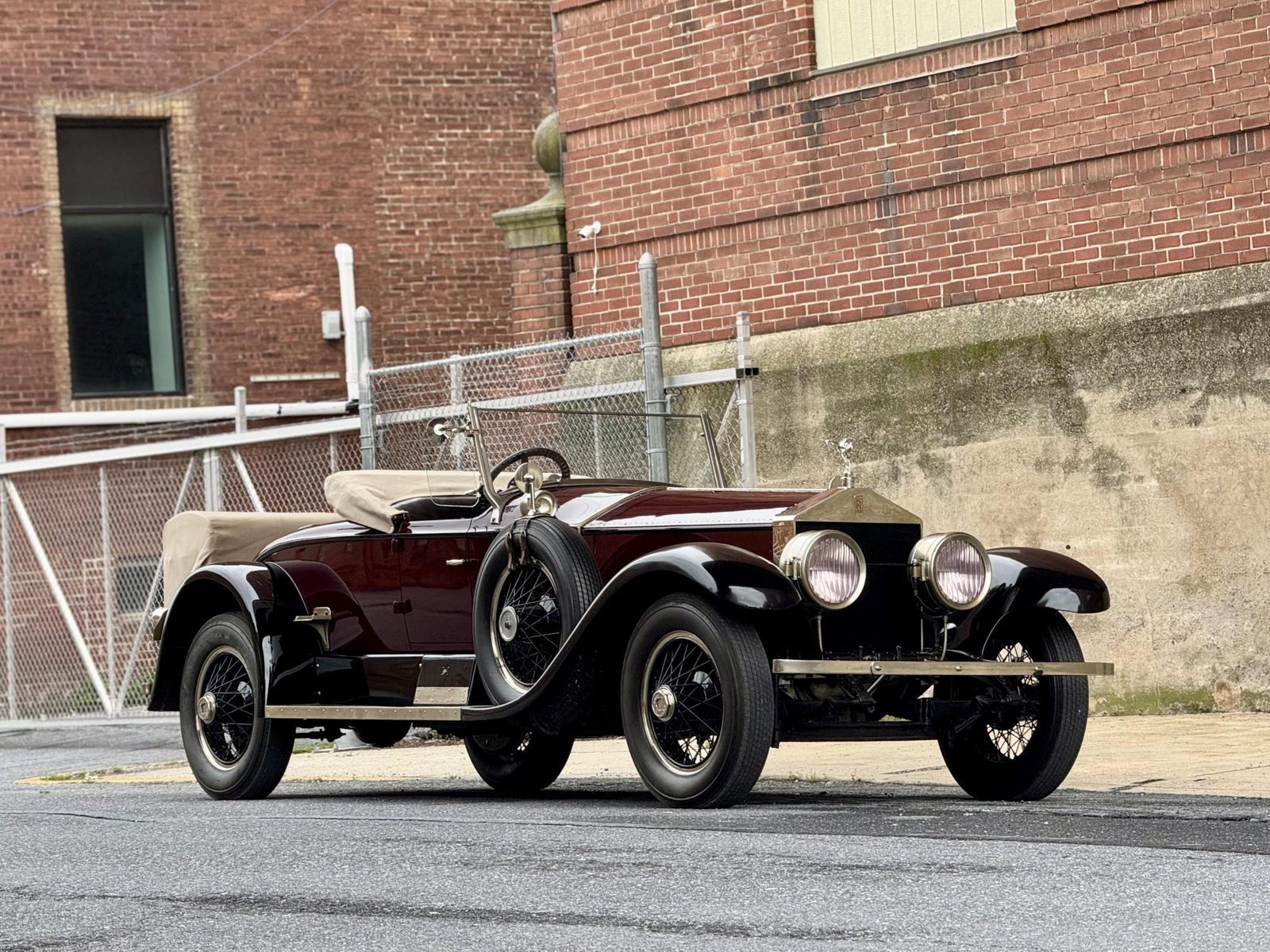 Rolls-Royce Silver Ghost Piccadilly Roadster three-quarter view
